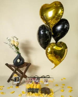 Crystal Bloom Amber - A Luxe Celebration Hamper